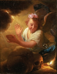 Allegory of human life by Godfried Schalcken [1643–1706]
